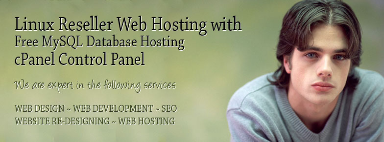 Linux Reseller Web Hosting with Free MySQL Database Hosting cPanel Control Panel